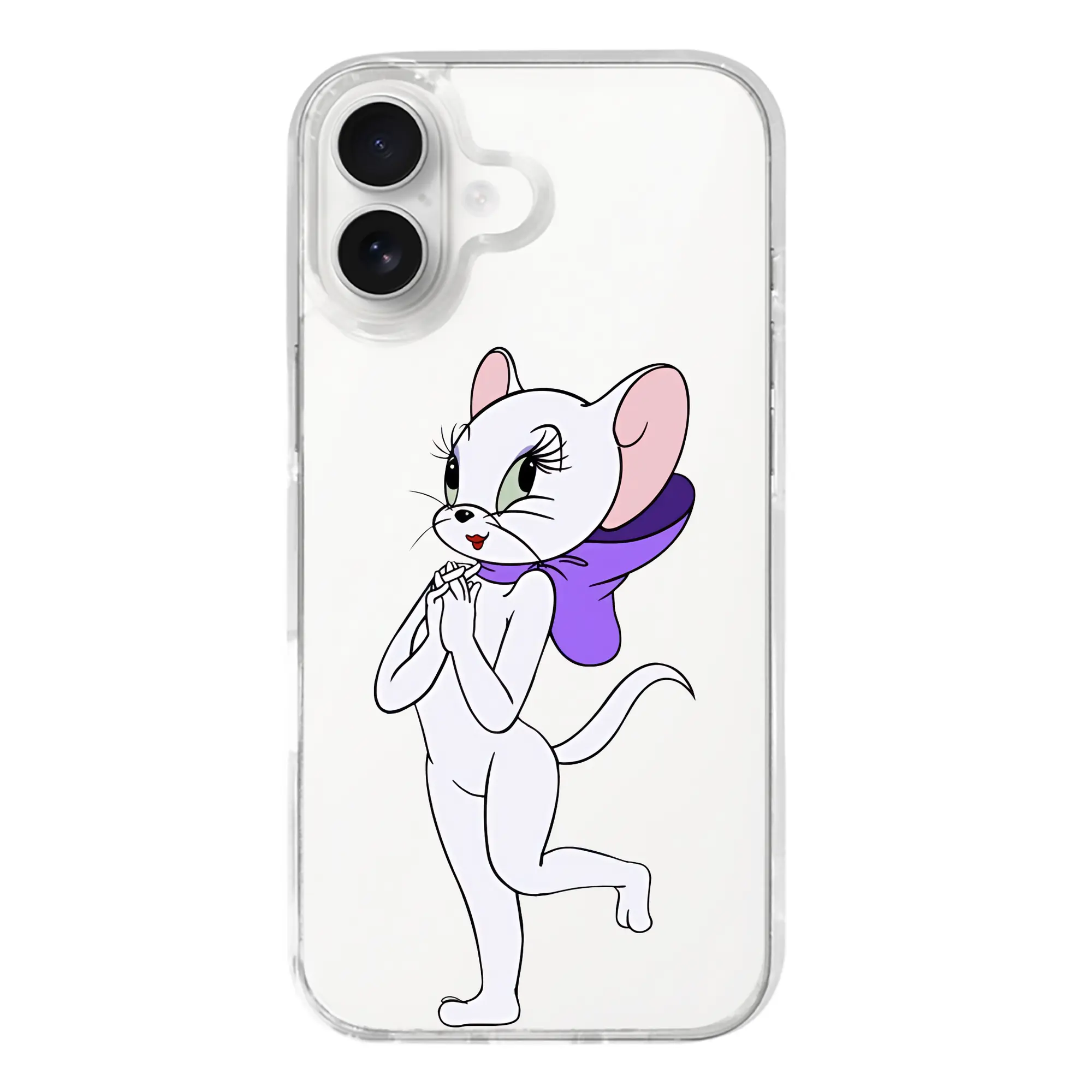 トムとジェリー グッズ トゥードルズ・ガロア - iPhone 17シリーズ 透明スマホケース – 薄型・耐衝撃・精密フィット保護カバー